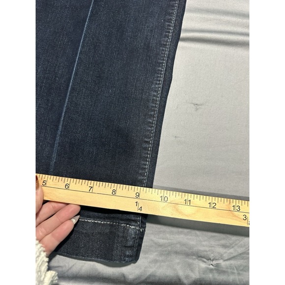 VTG Earl Women's Jeans Wide Leg Dark Wash 12P - Picture 9 of 14